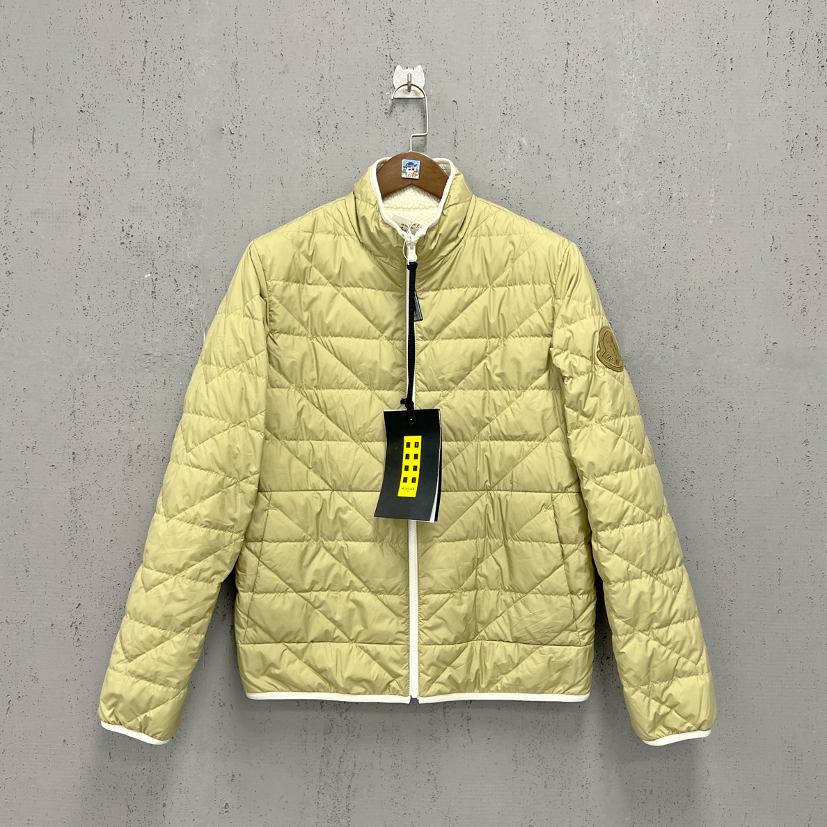 未使用 MONCLER moncler蒙口泰迪双面穿羽绒服3码内购剪标款