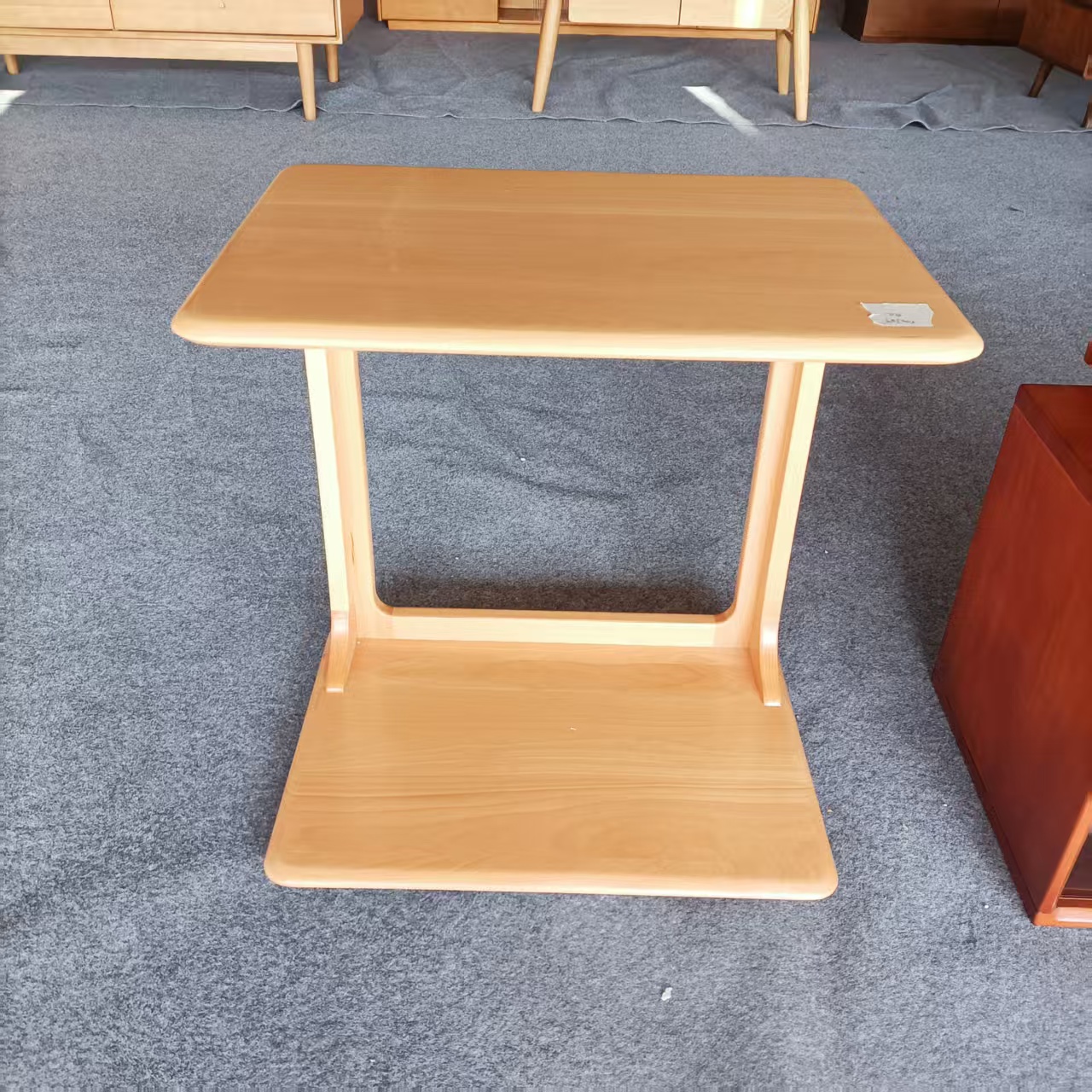 550*400*580MM微瑕榉木原木色边几小茶几北欧简约款