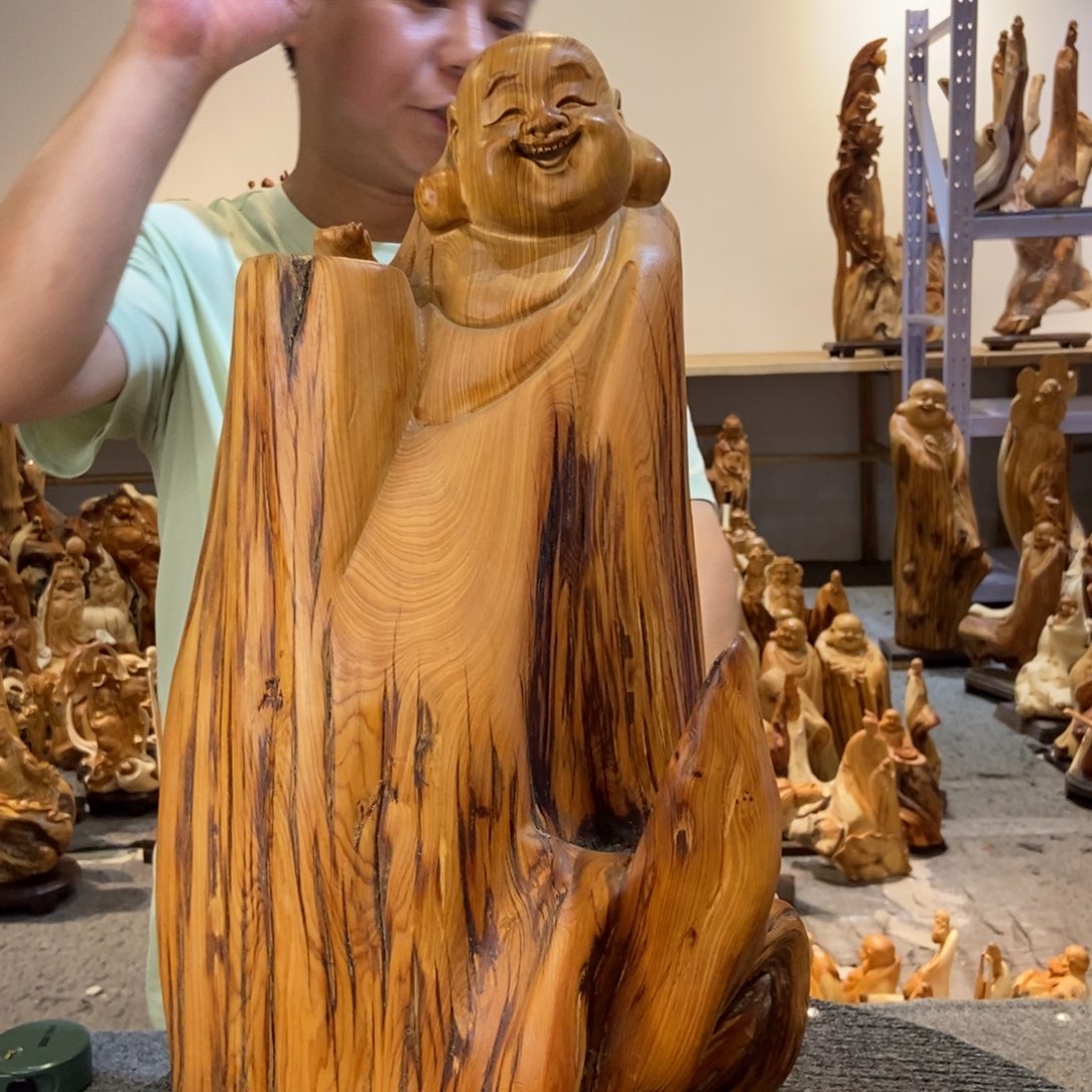 柏木（崖柏）太行崖柏根雕摆件