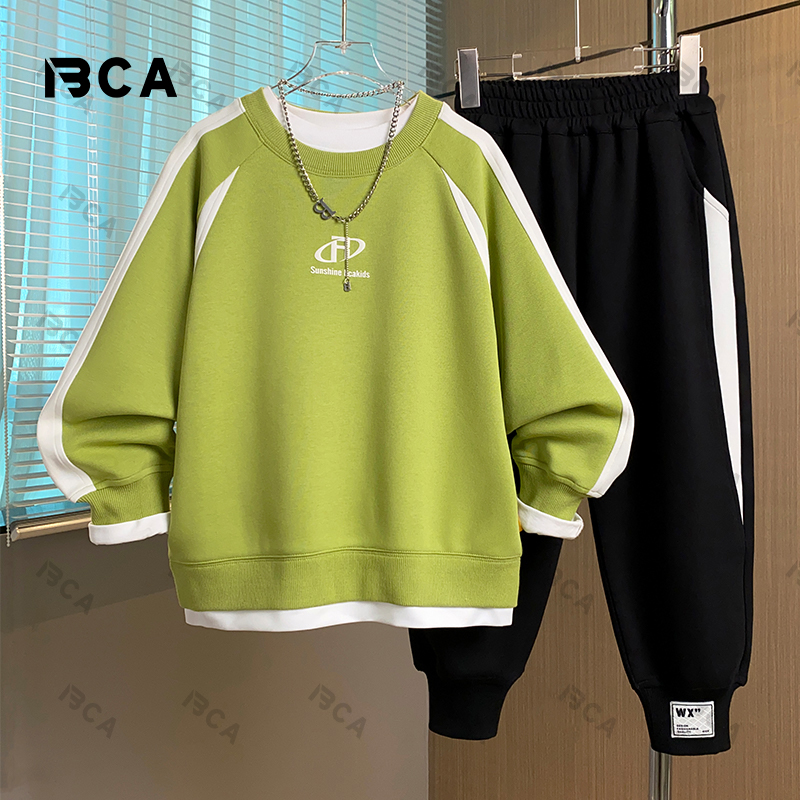 【BCA】中大童 青少年休闲时尚春款套装DF-套装3065