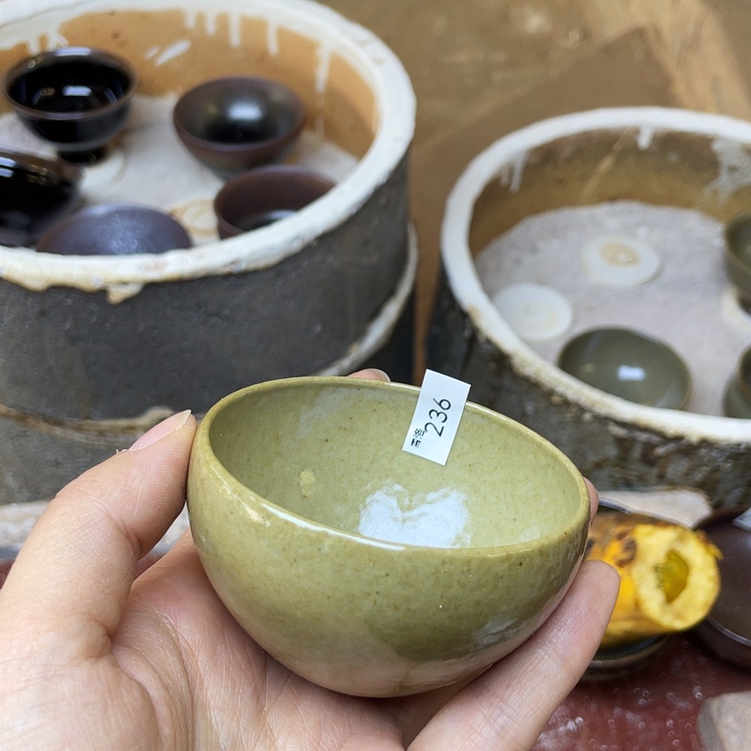 茶盏236 福临号建盏柴烧微瑕