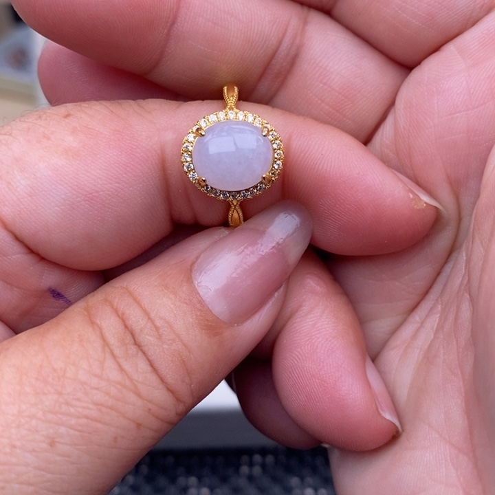 未镶嵌戒指翡翠芙*缅甸