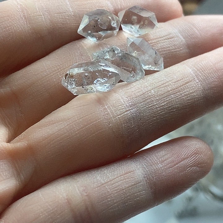 水晶颈饰未镶嵌闪灵钻