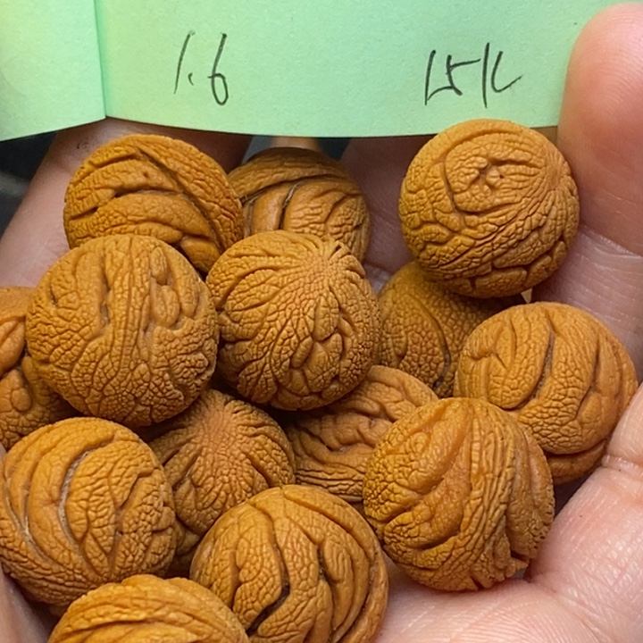 吊坠桃核秦岭龙纹桃核16尺寸