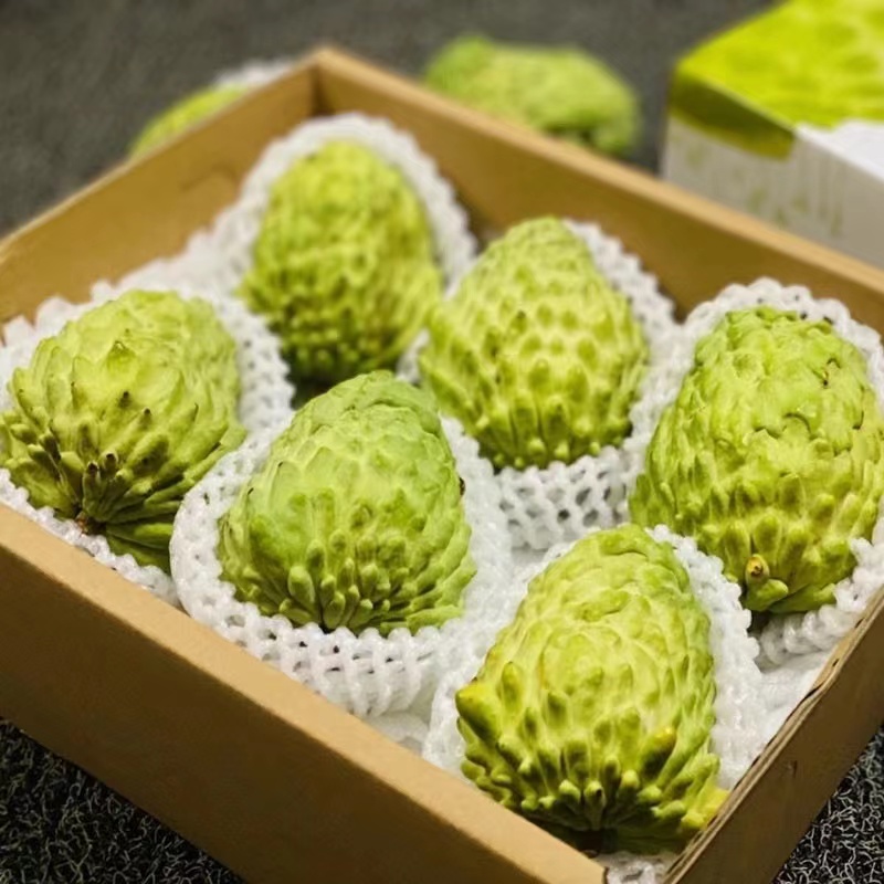 【巨无霸400-500克果子】云南高山新鲜牛奶凤梨释迦果当季热带香甜