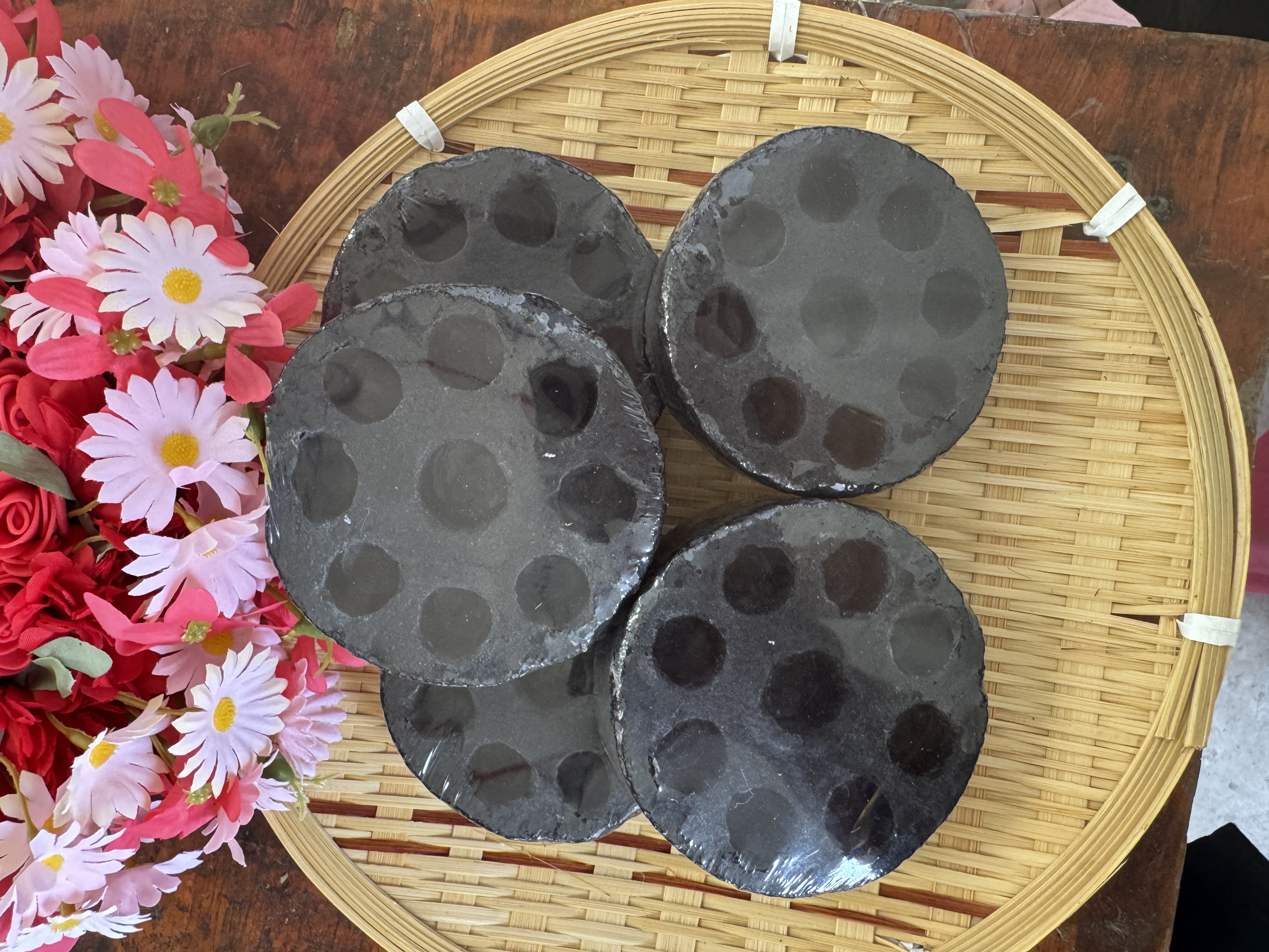 云南彝族阿婆手工制作【竹炭】手工皂 油痘肌专用