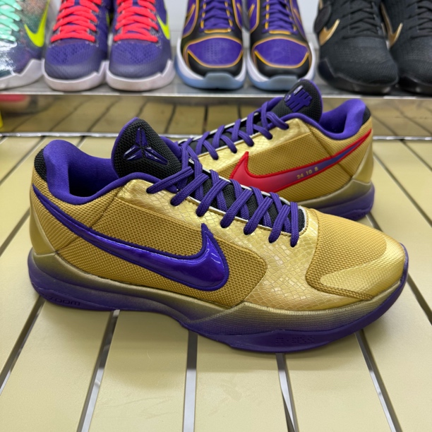 99新 MM6 42.5码配盒 zk5名人堂 科比5und联名 中古孤品球鞋