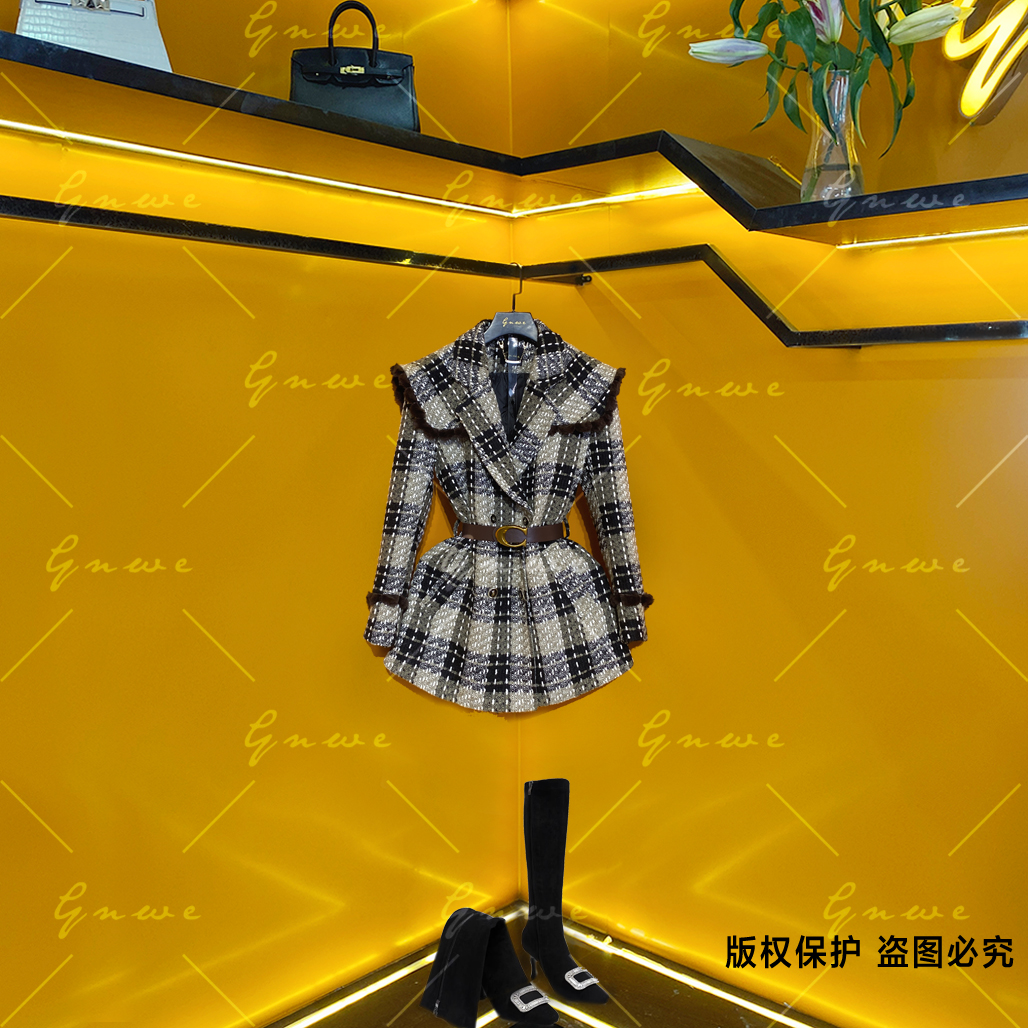 【 私人订制】冬季新款时尚气质百搭修身外套N1207