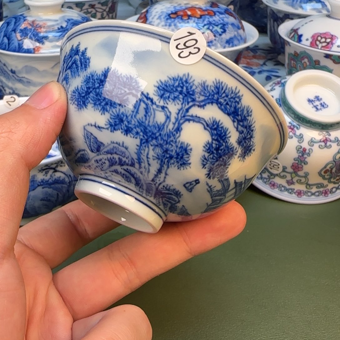 彦祖纯手工手绘茶具193