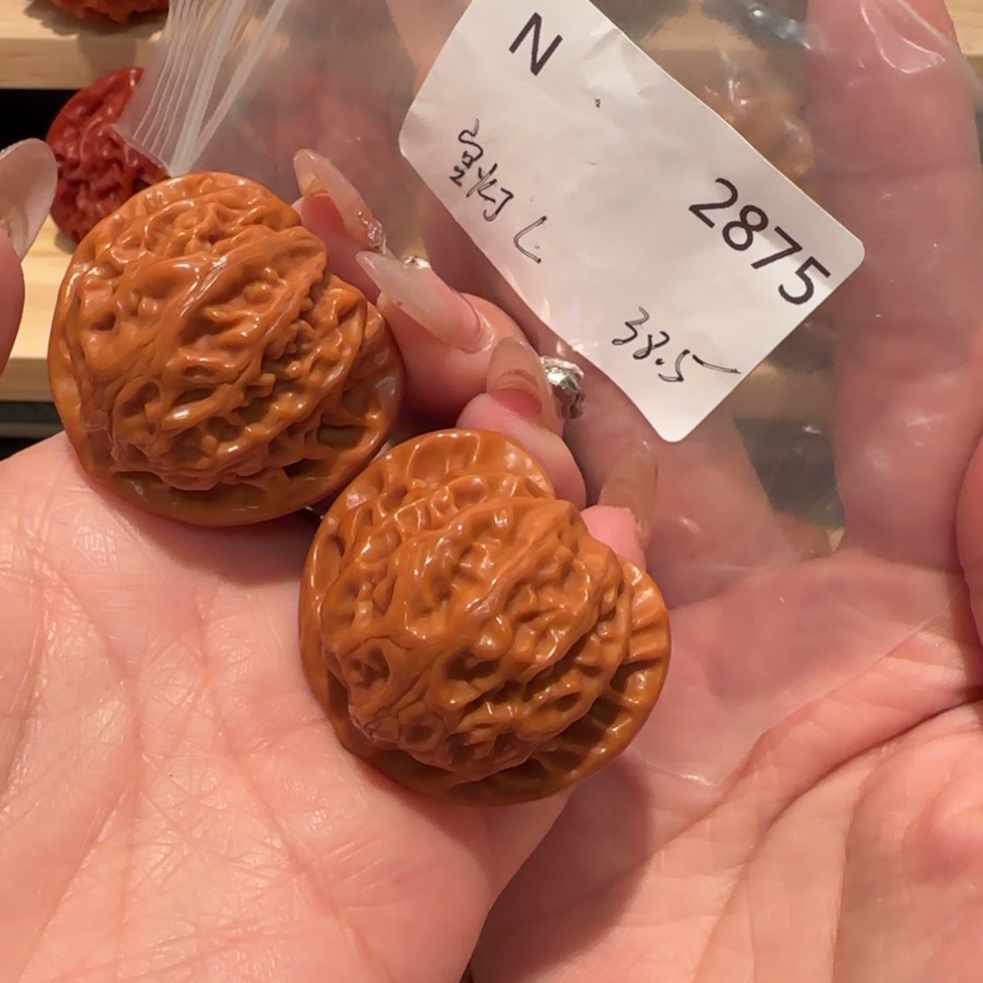 第***彡吊坠文玩核桃宫灯38精品2875