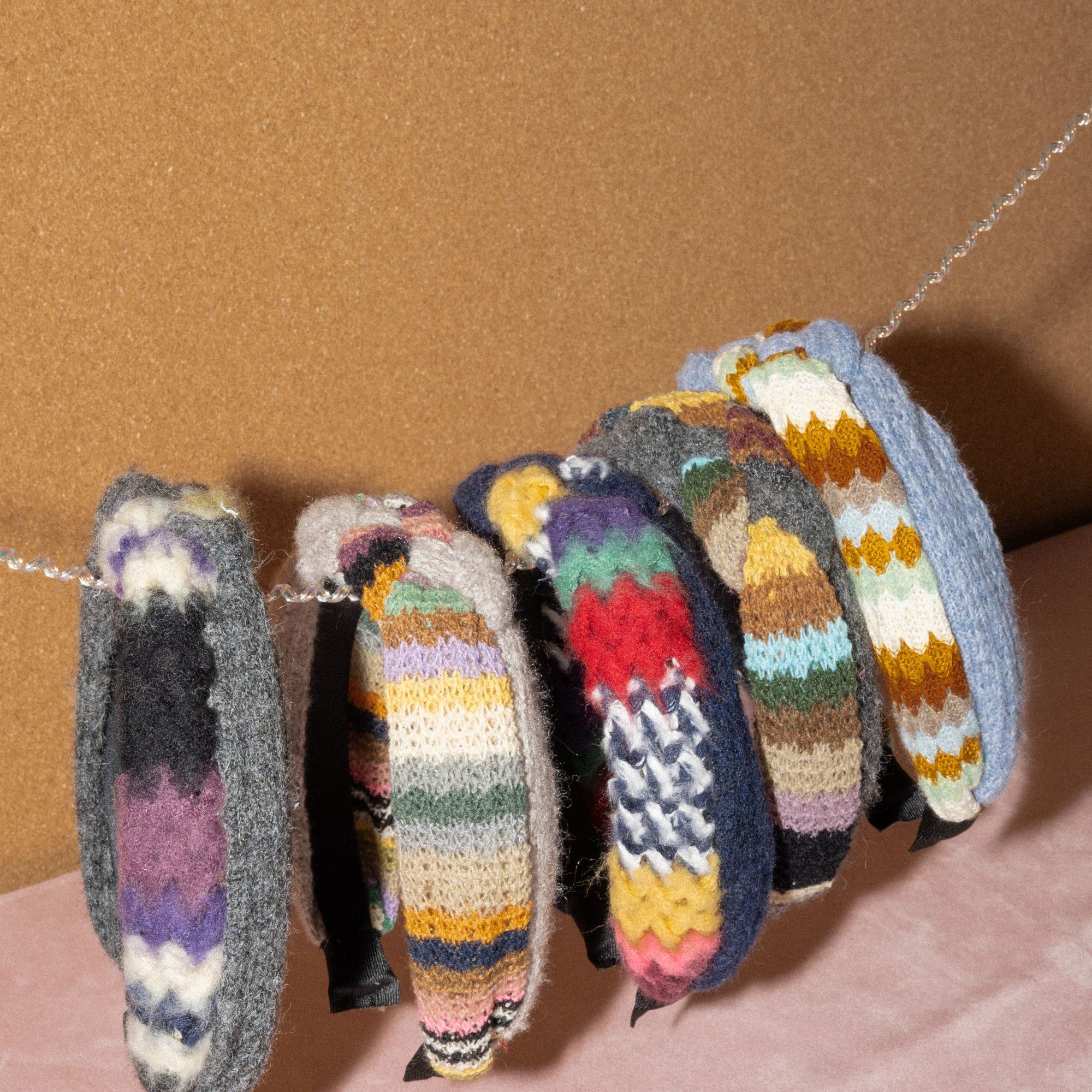 新款打结发箍秋冬甜美可爱少女发饰简约休闲时尚百搭气质头饰复古