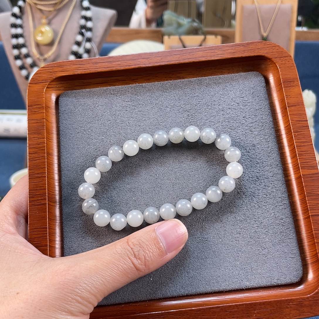 和田玉手串未镶嵌