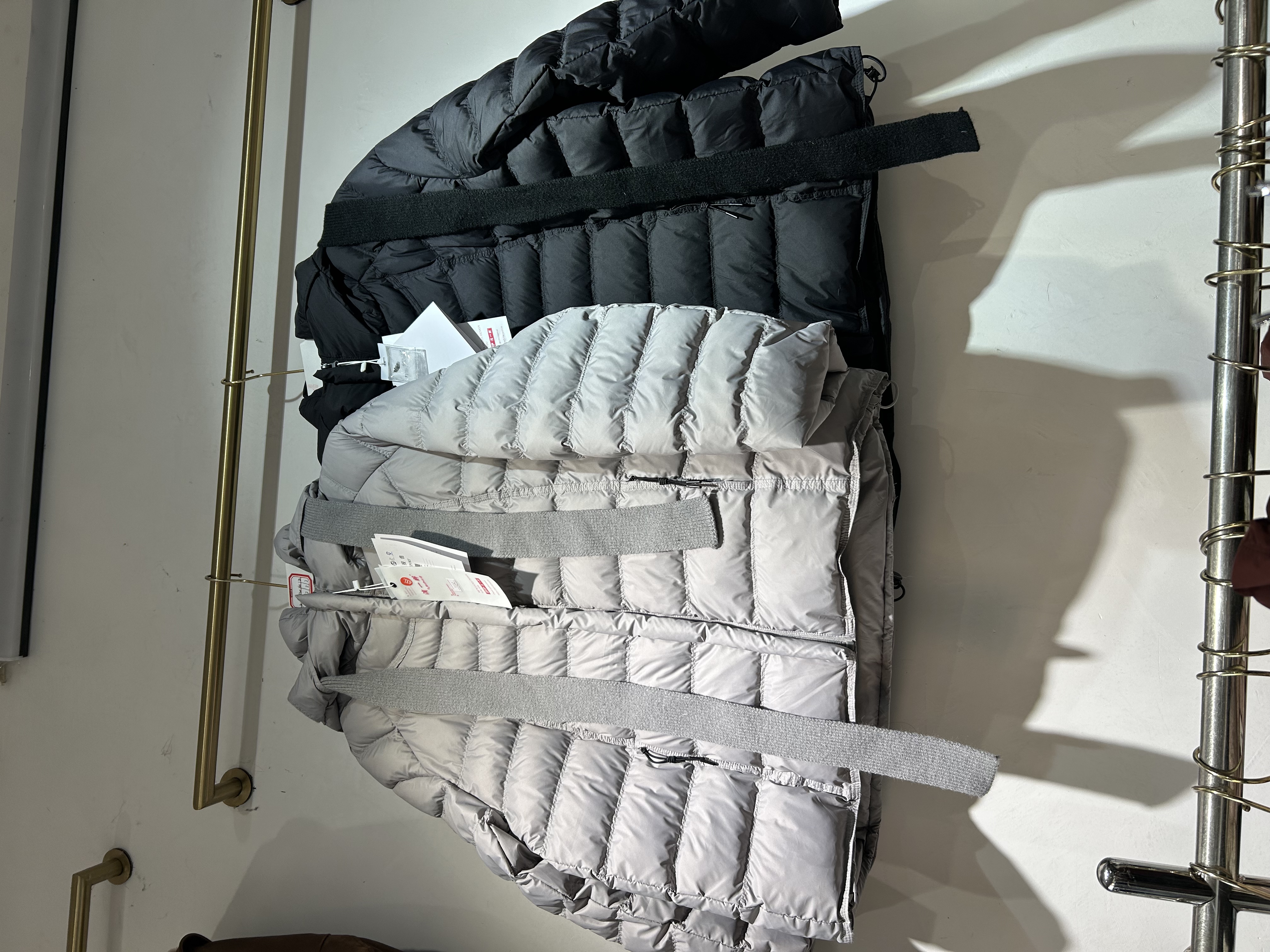 9132短款女士飘带款防寒服