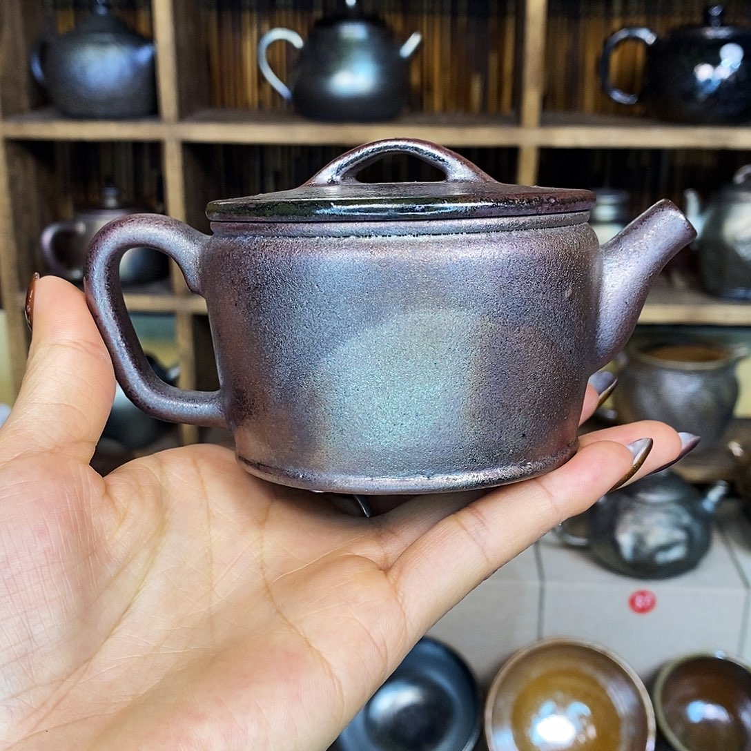 s***8杯建水紫陶柴烧柴烧