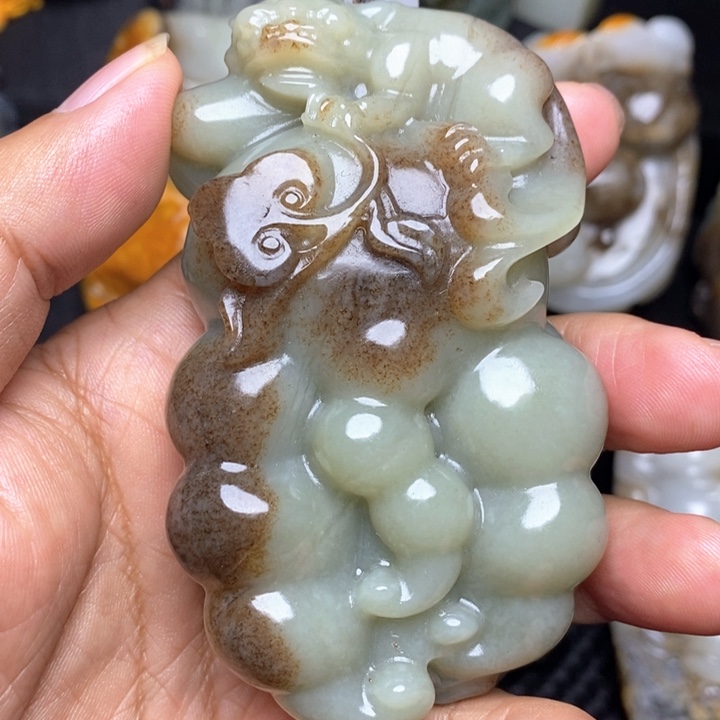 颈饰未镶嵌和田玉