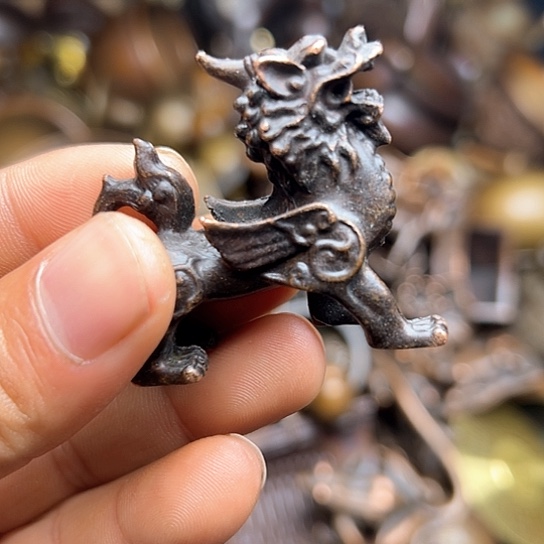 铜制文玩把玩物件
