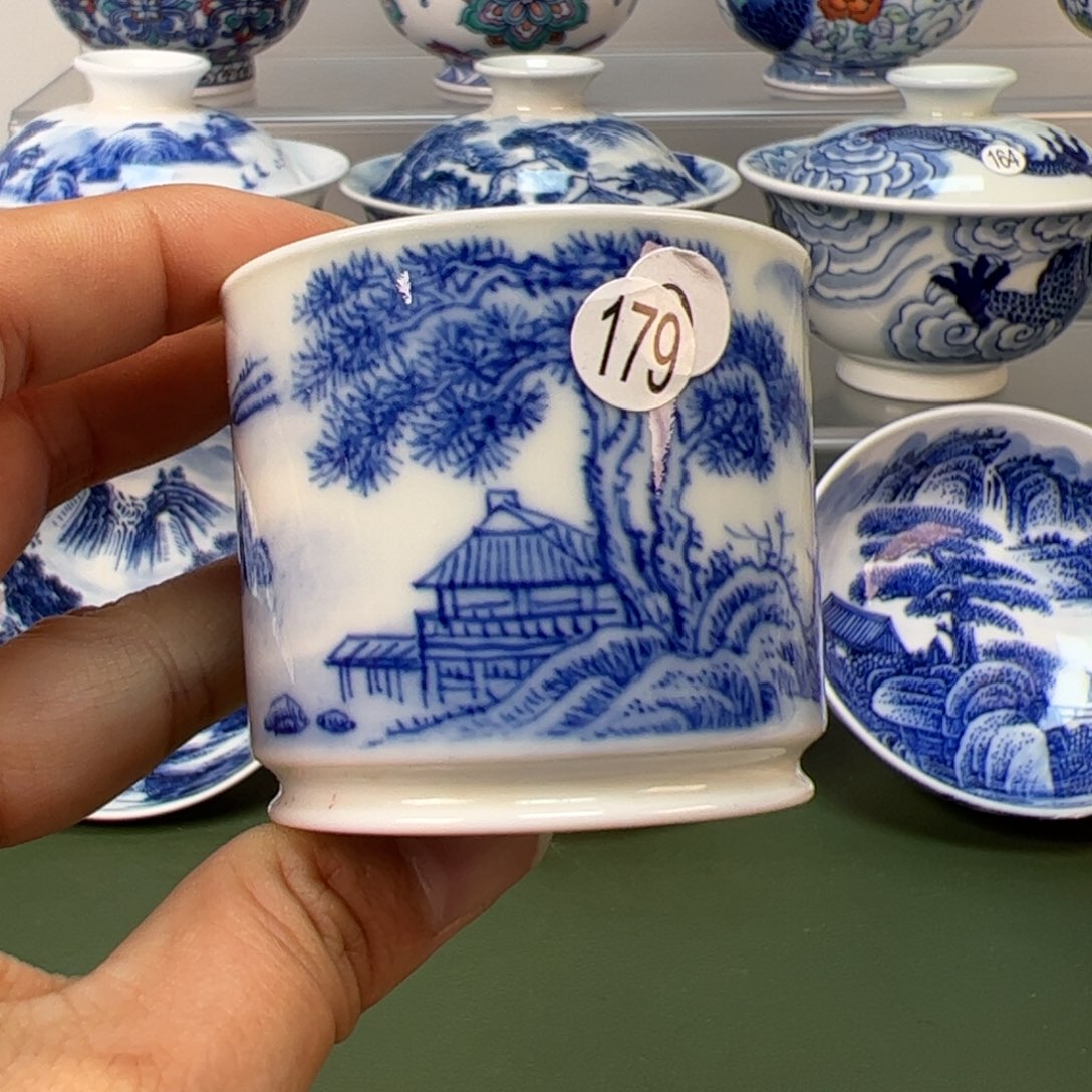 杯木木景德镇纯手绘茶具179