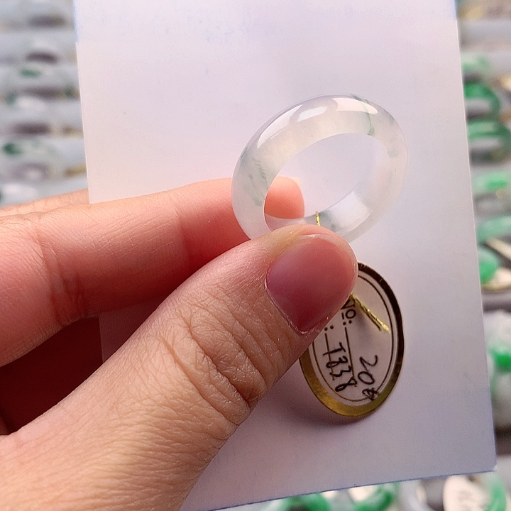 【闪购商品】未镶嵌戒指翡翠19.20号