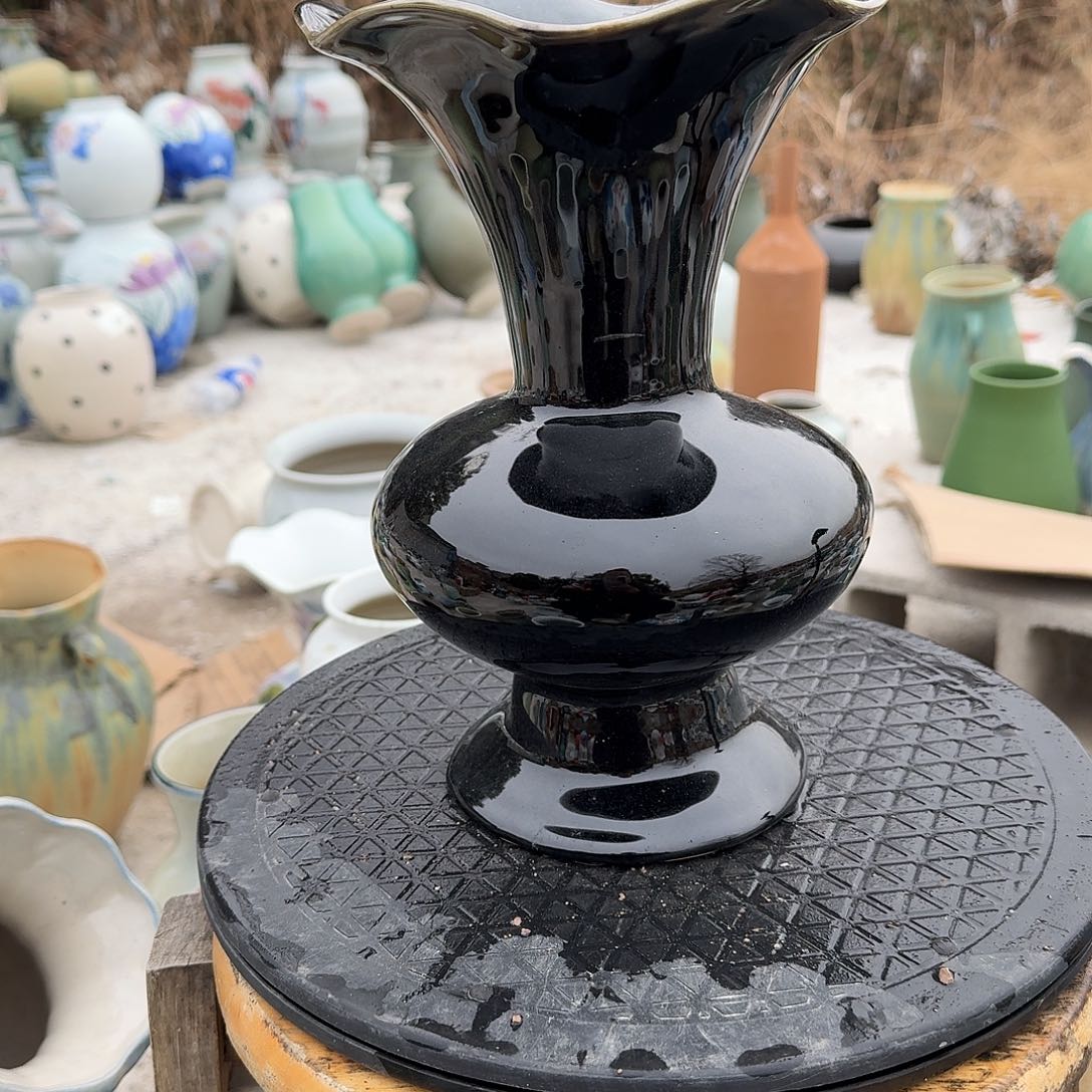 陶瓷微瑕景德镇手工花器