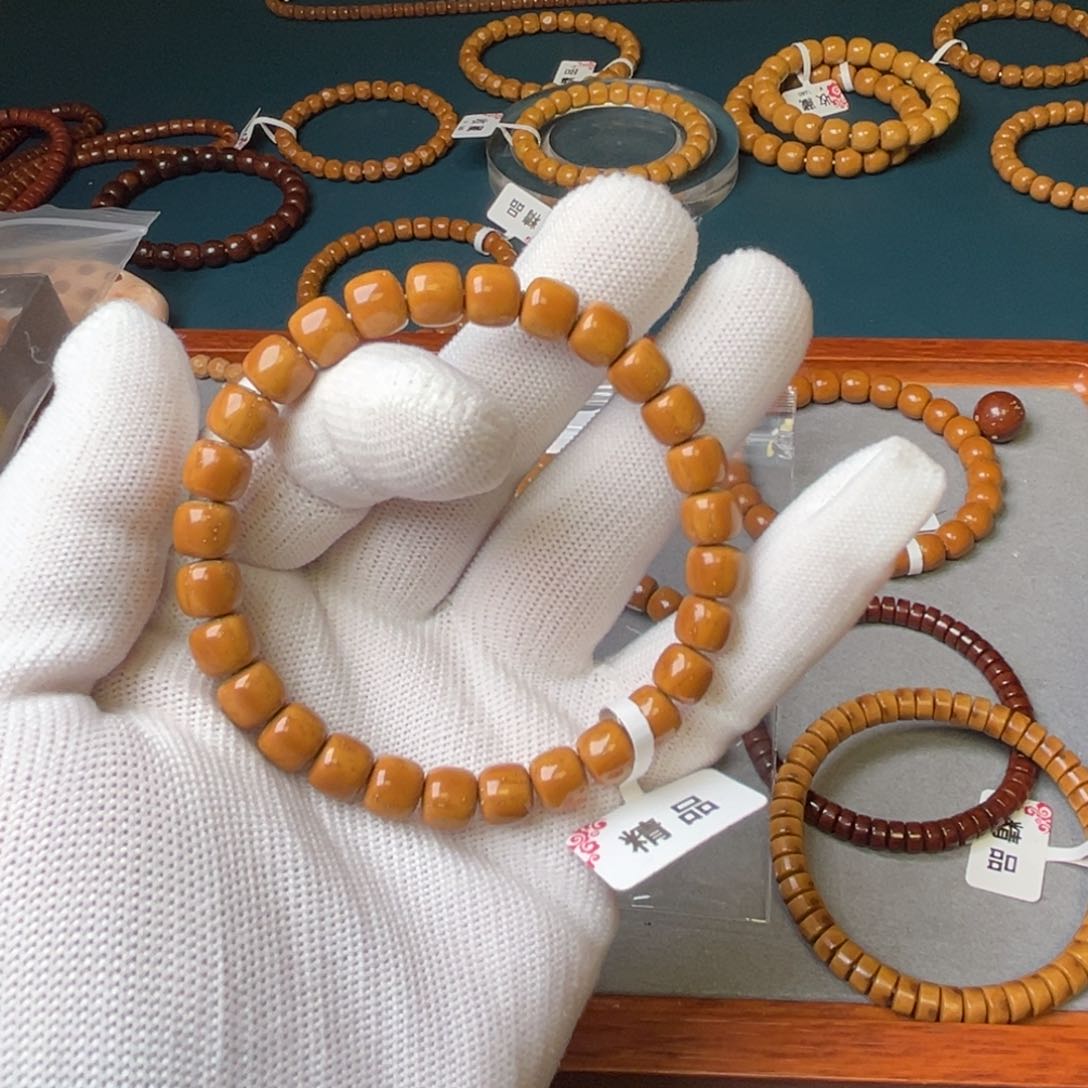 紫金鼠手串8.3尺精品实心鼠