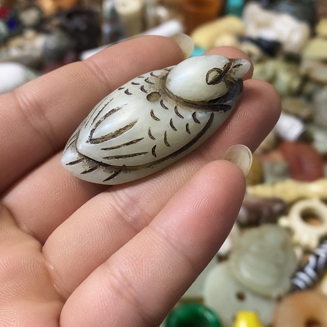 和田玉（糖玉）未镶嵌挂件