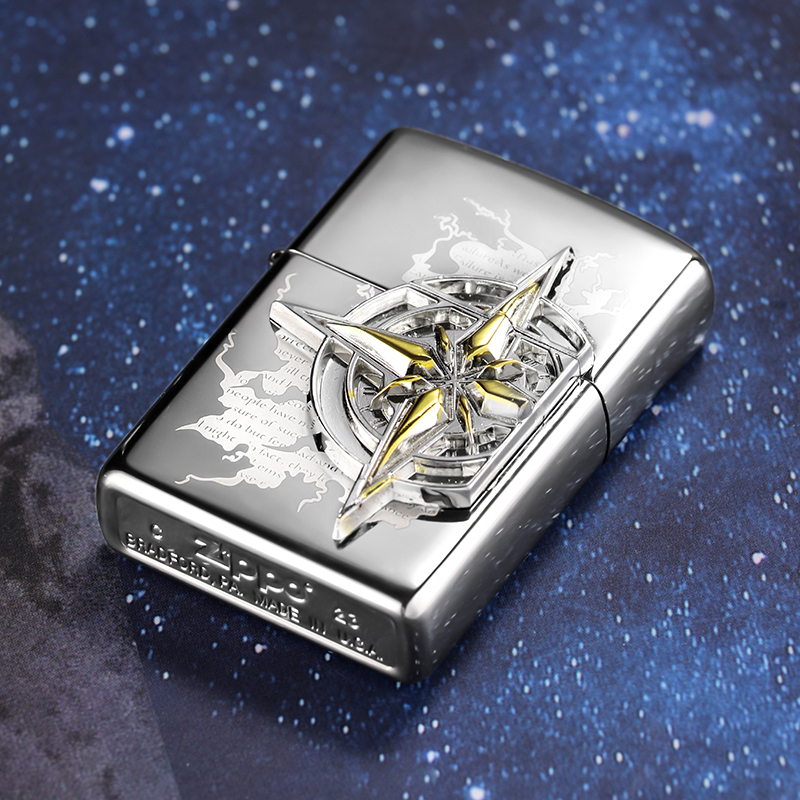 ZIPPO打火机指向爱爱情指南针送男生生日礼物男士防风煤油DYJ1