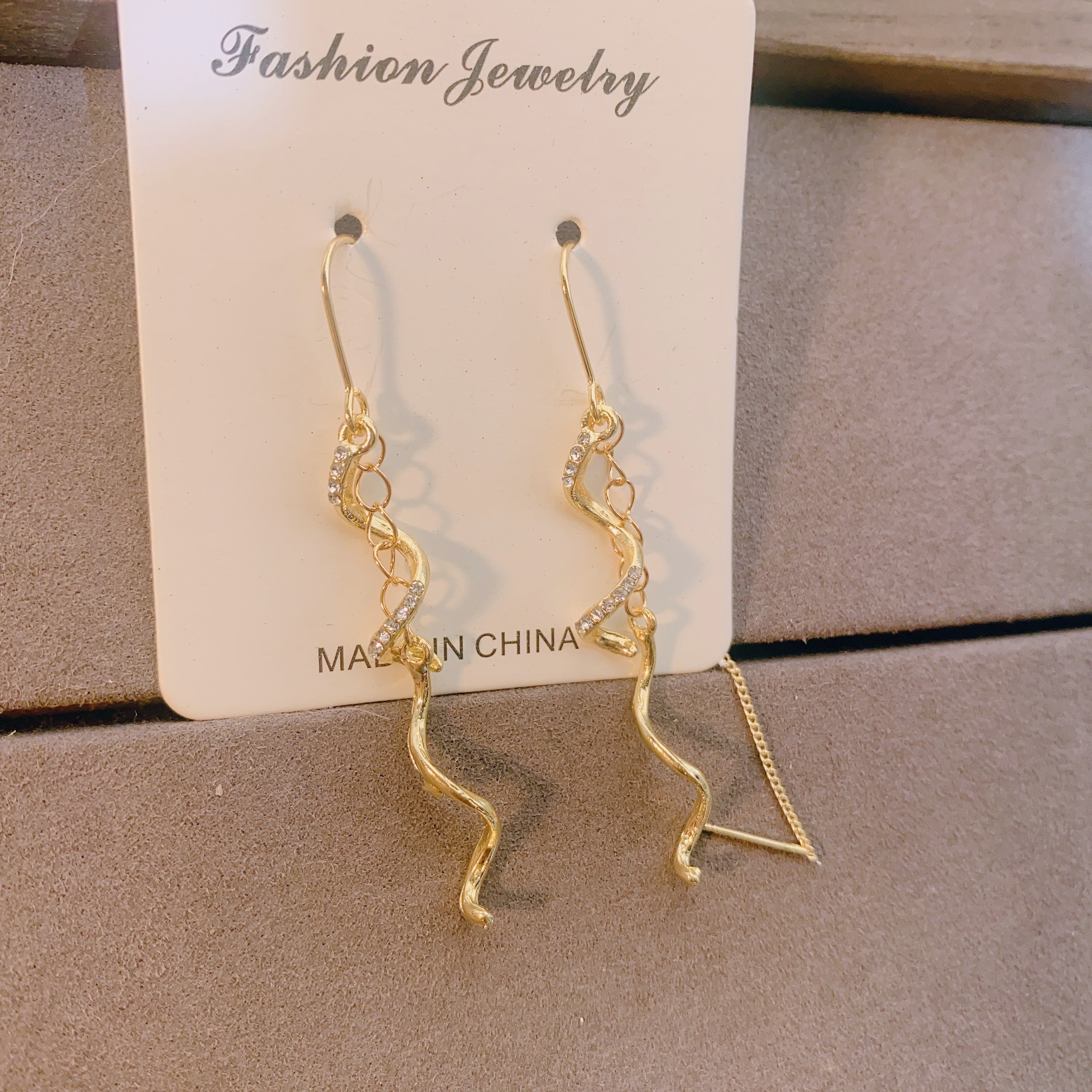 合金耳饰 耳钉气质轻奢时尚百搭2108