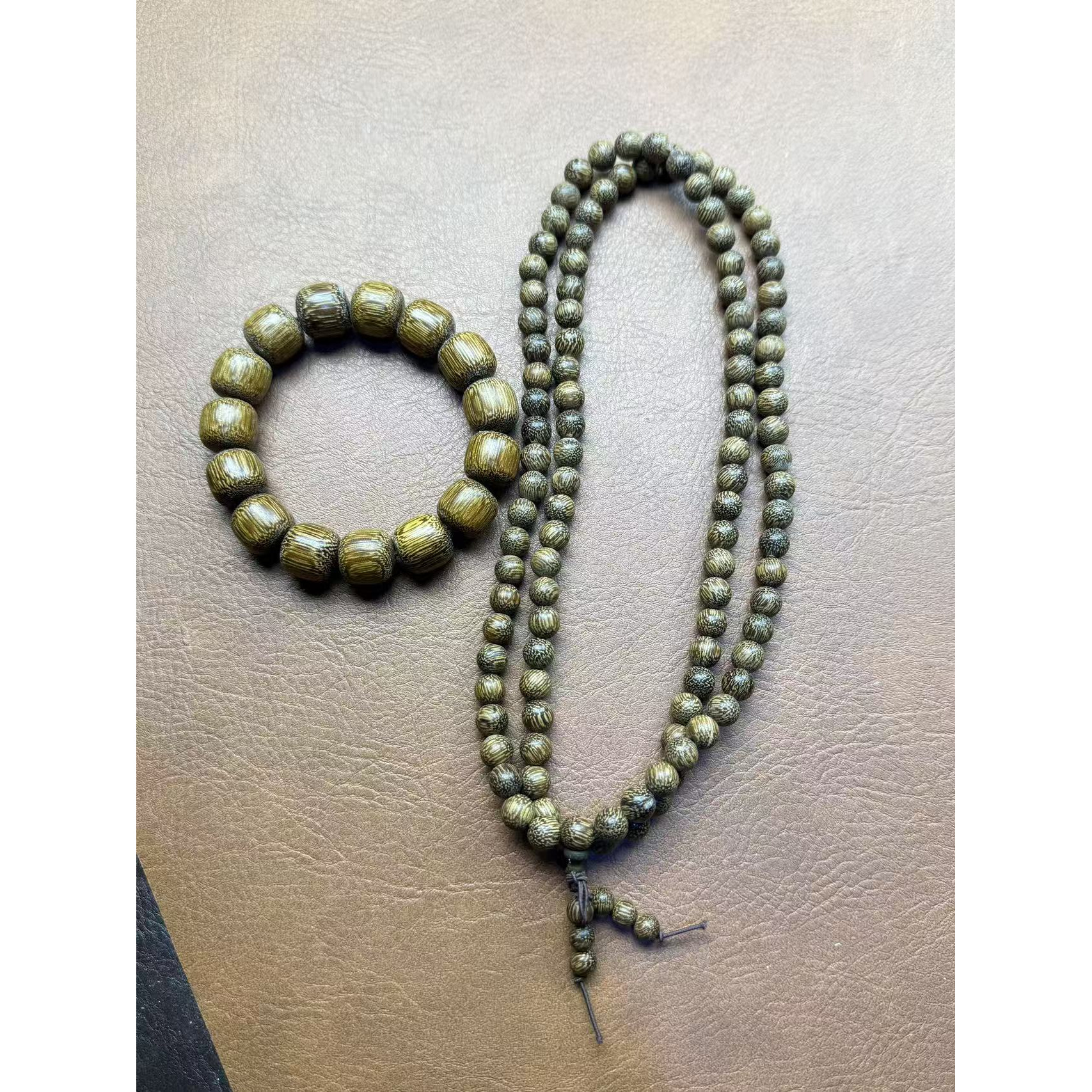 增香沉香木115 增香沉香木精品（手串＋项链）yw115（无礼盒）