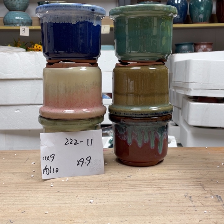 紫砂花盆多肉花盆微瑕11