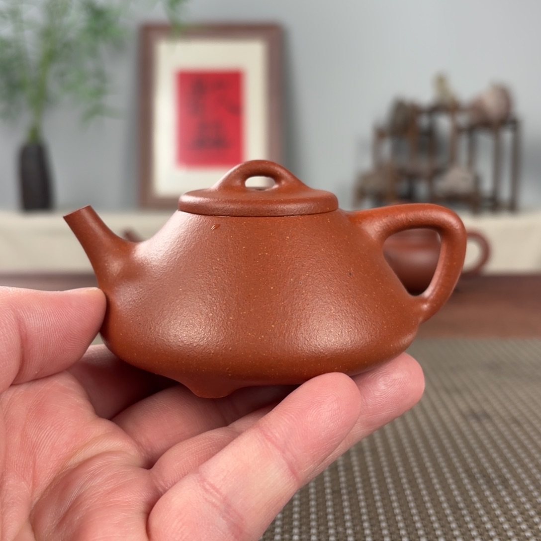 紫砂茶壶黄龙山原矿紫砂壶130