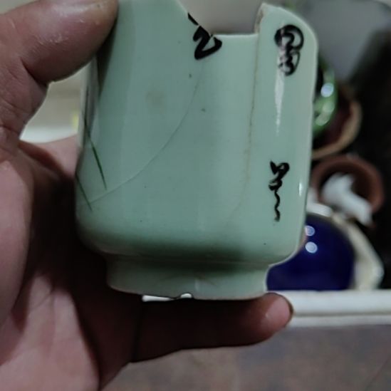 熙***往陶瓷精美摆件（不包邮）微瑕