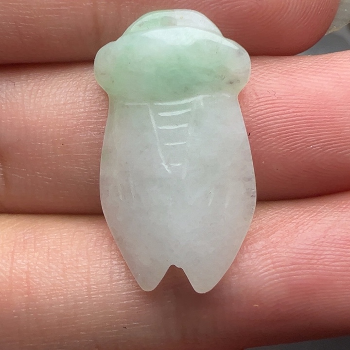 翡翠未镶嵌颈饰11