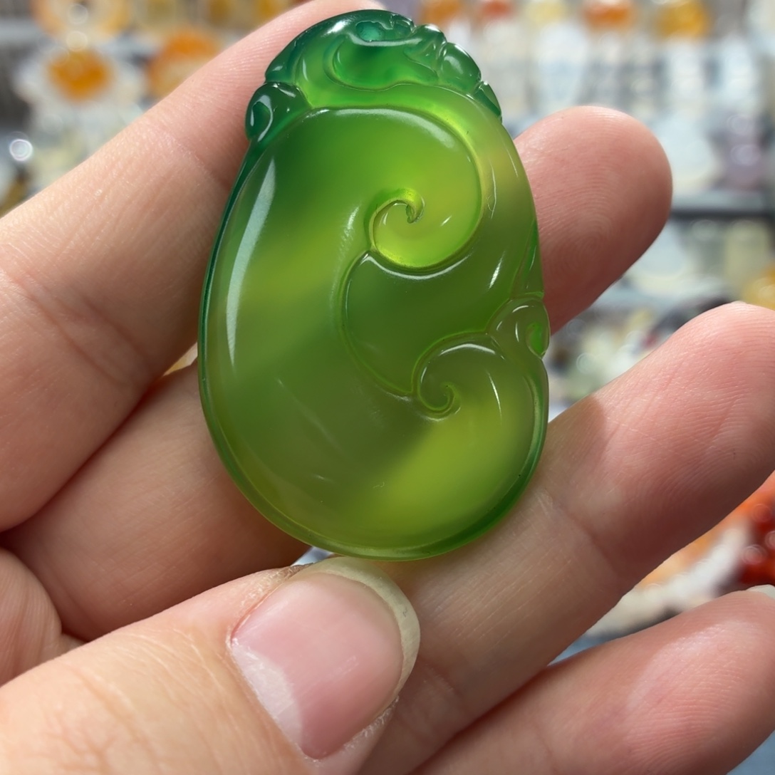 玛瑙/玉髓未镶嵌吊坠(不含链)