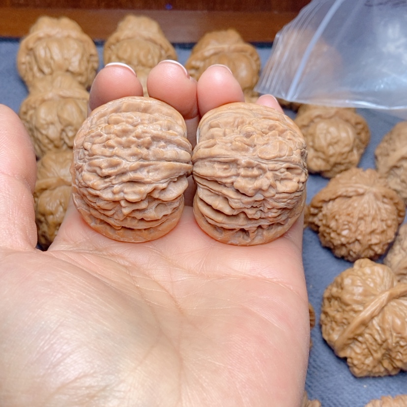 【闪购商品】文玩核桃吊坠戈*四座楼43