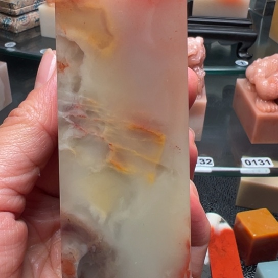 老挝石善伯冻印石