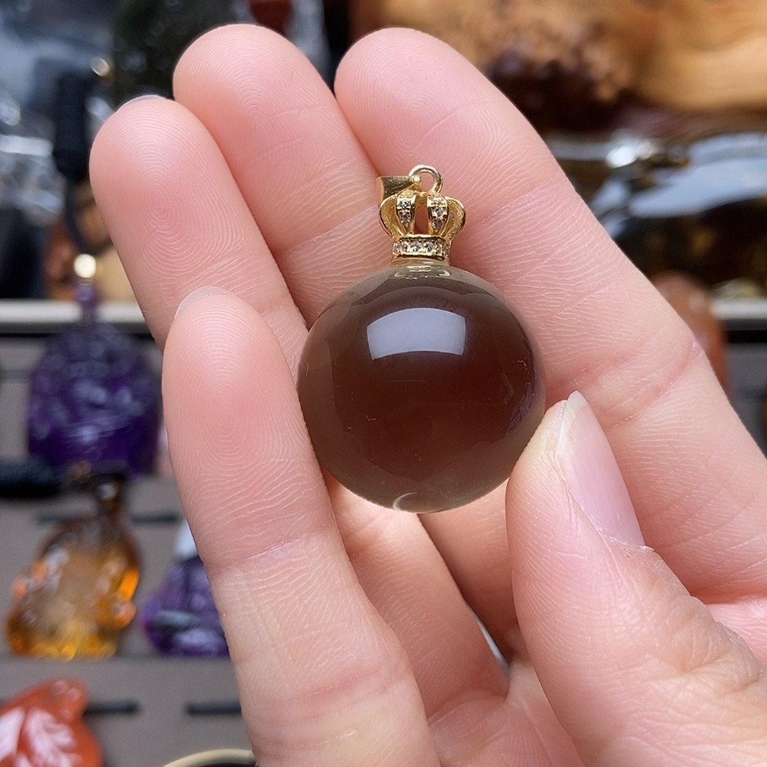 吊坠未镶嵌水晶吊坠