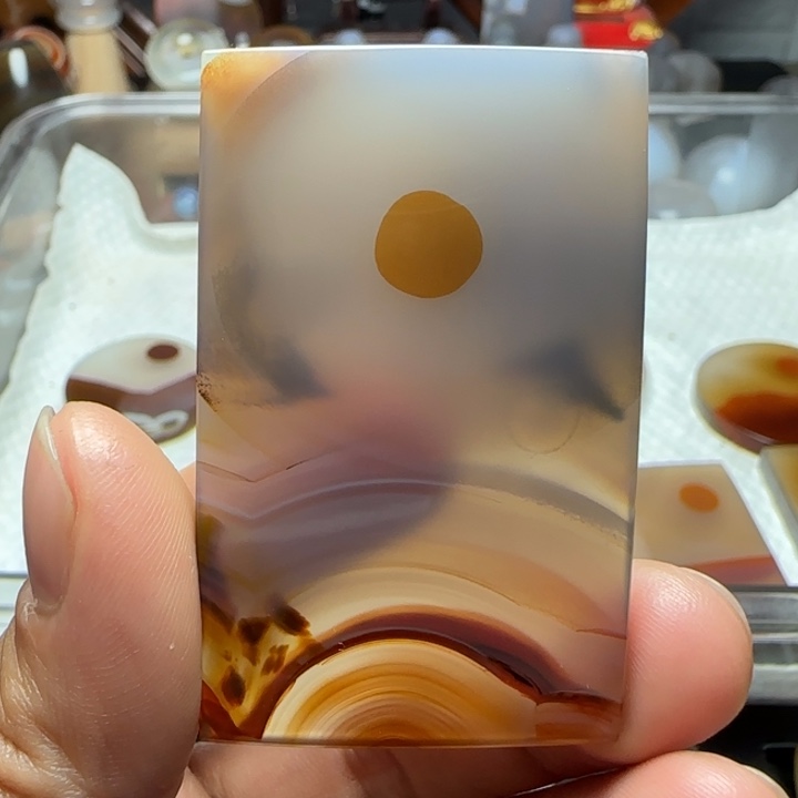 玛瑙/玉髓未镶嵌珠宝半成品