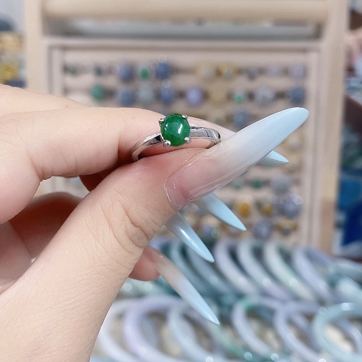 颈饰未镶嵌翡翠天然翡翠Ａ货