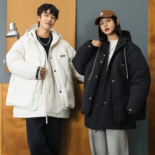 638071青少年男女同款冬装加绒三合一两件套可以分开穿150-180