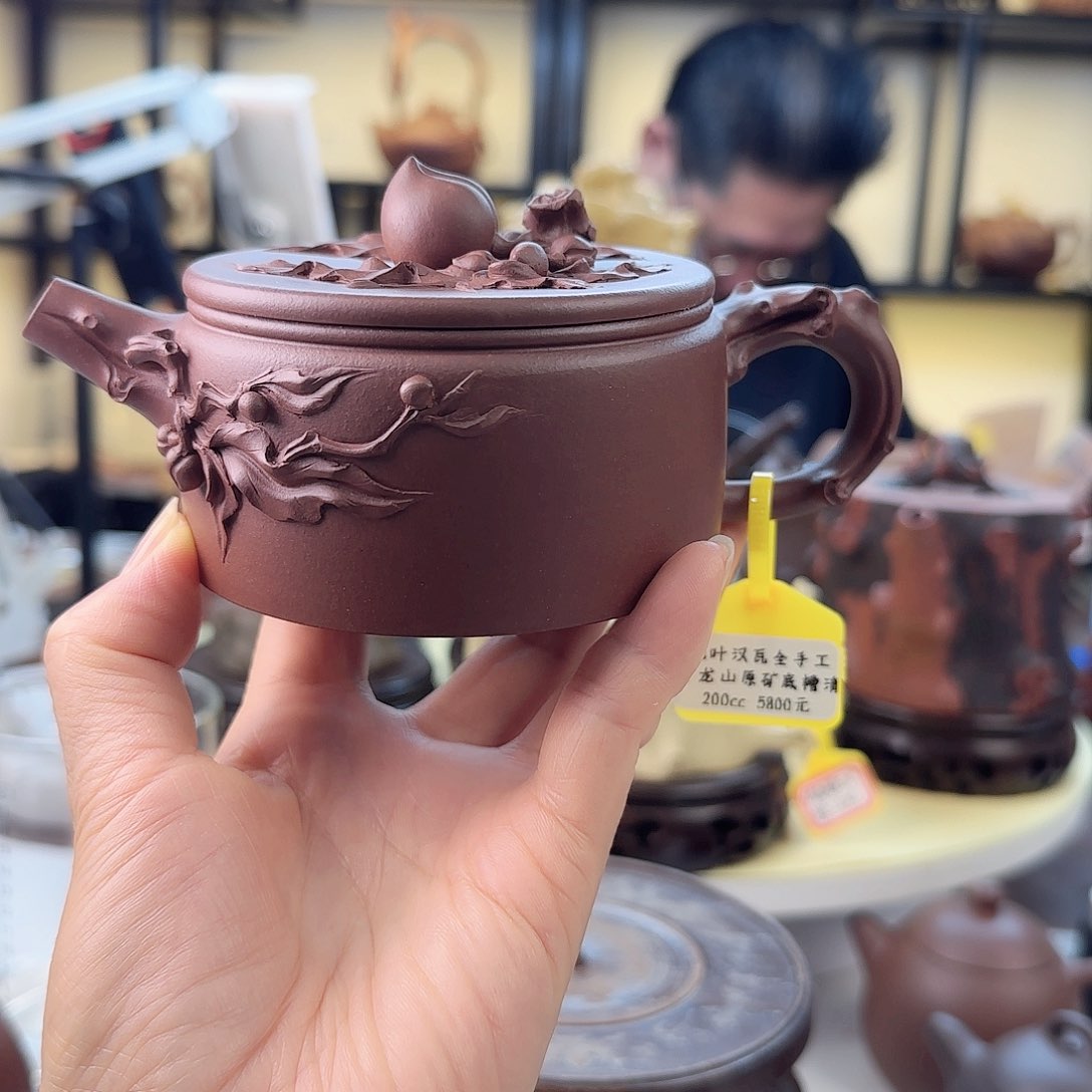 茶壶紫砂国工蒋志敏作品