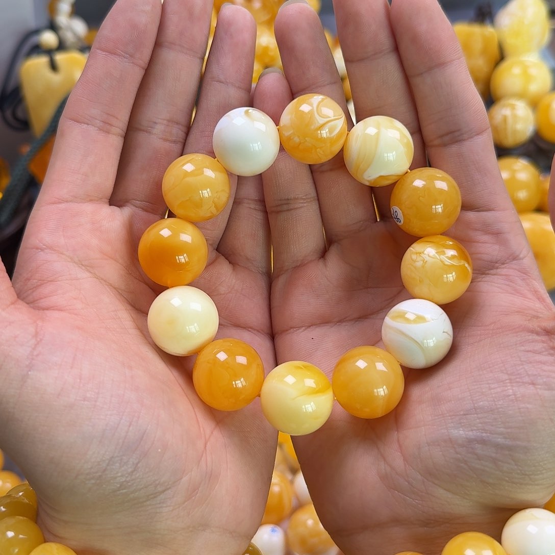 蜜蜡珠宝奇石未镶嵌20mm