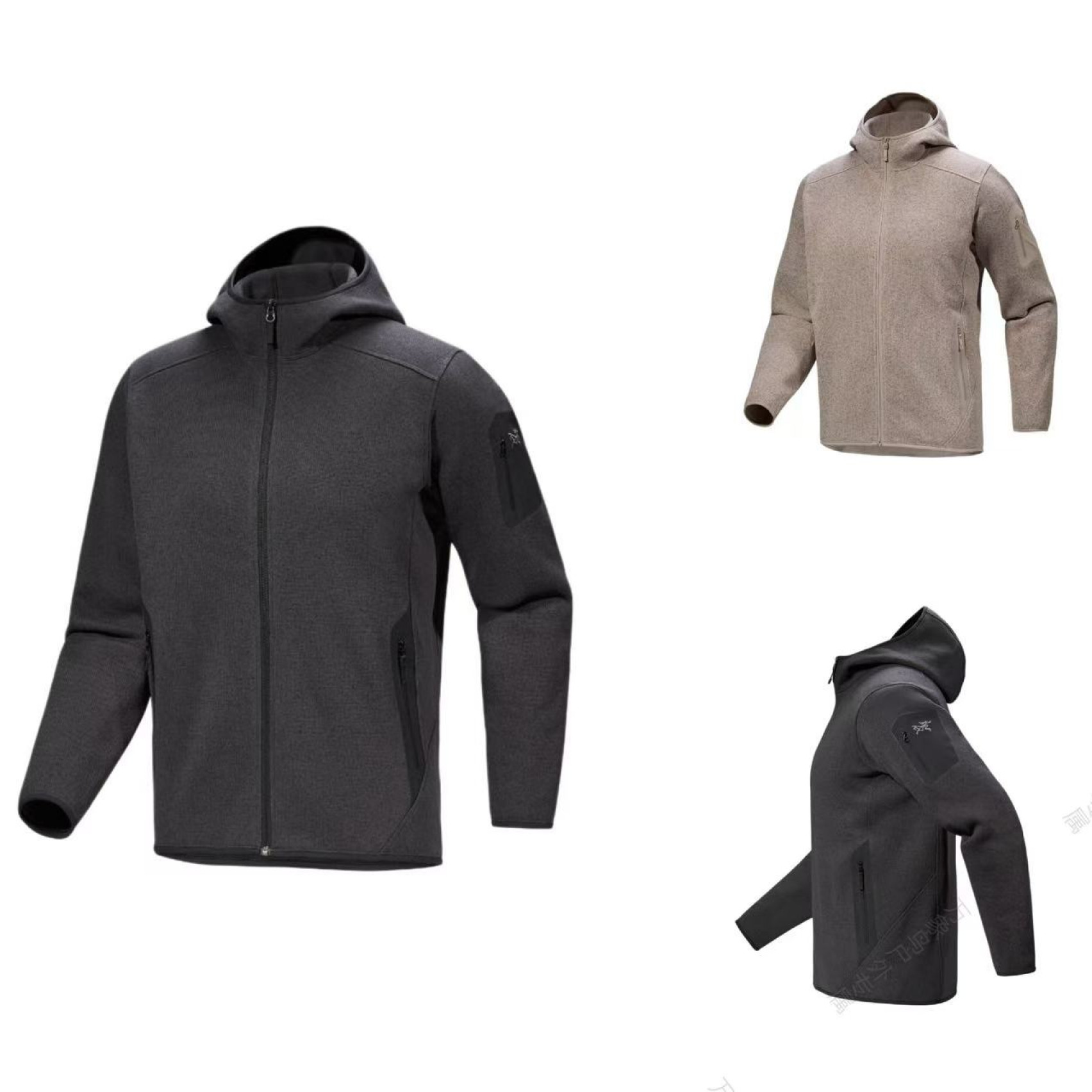 ARC'TERYX/始祖鸟Covert Hoody Men'S Logo标识长袖连帽卫衣 男款
