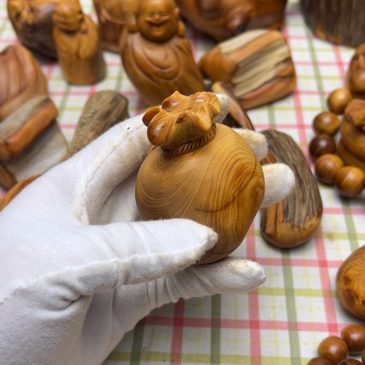 乾***御柏木（崖柏）陈化老料手串把件 