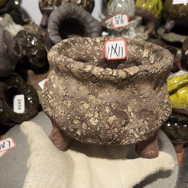 粗陶花盆制作就这样的