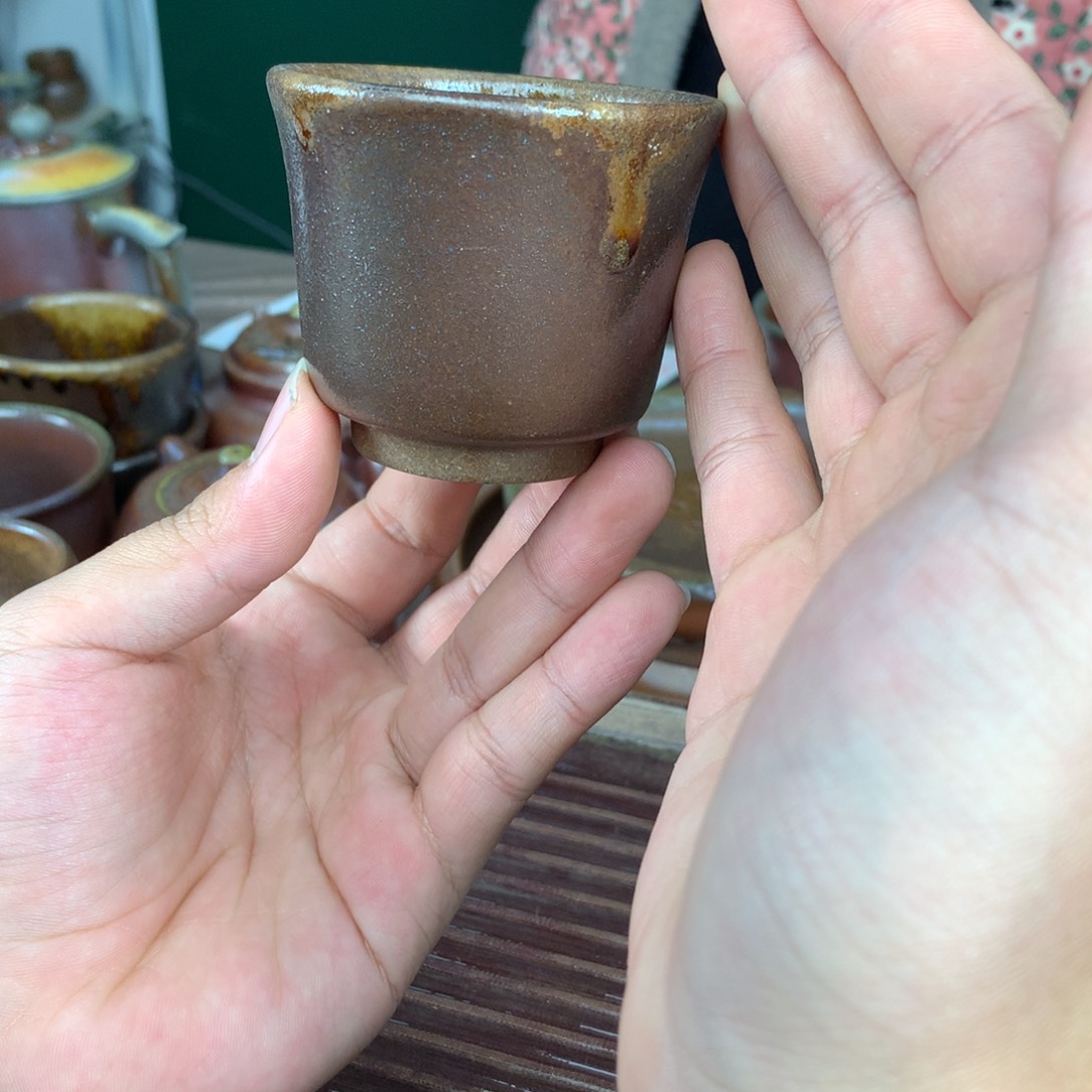 紫砂柴烧纯自然柴烧