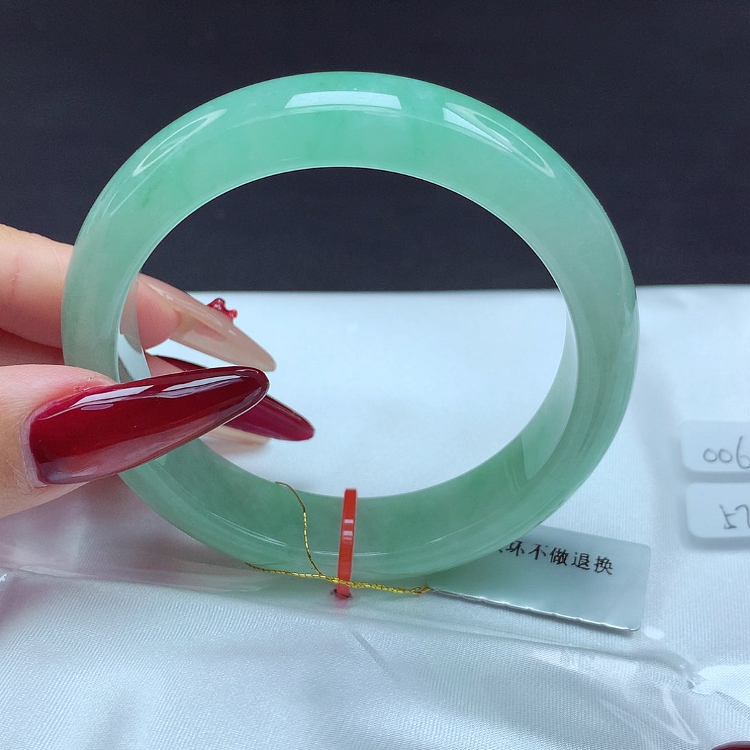 未镶嵌手镯翡翠57圈轮胎201