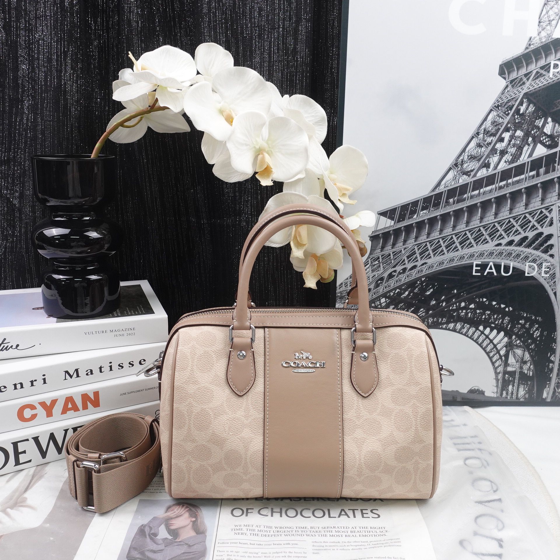 95新 COACH/蔻驰 单肩包/T20344955