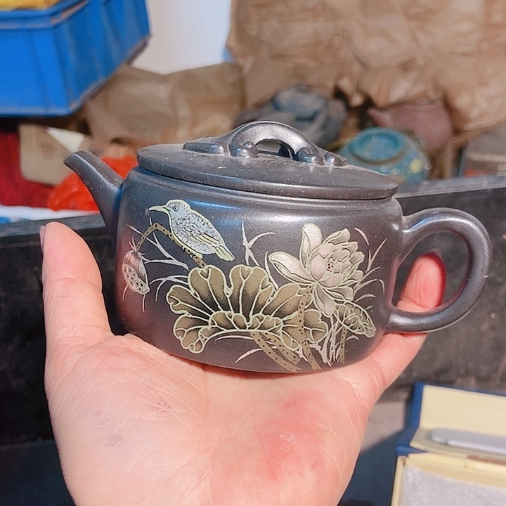 紫砂茶杯宜兴紫砂手工制作