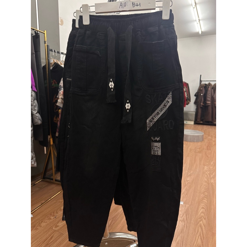 F14-女士夏季哈伦牛仔裤