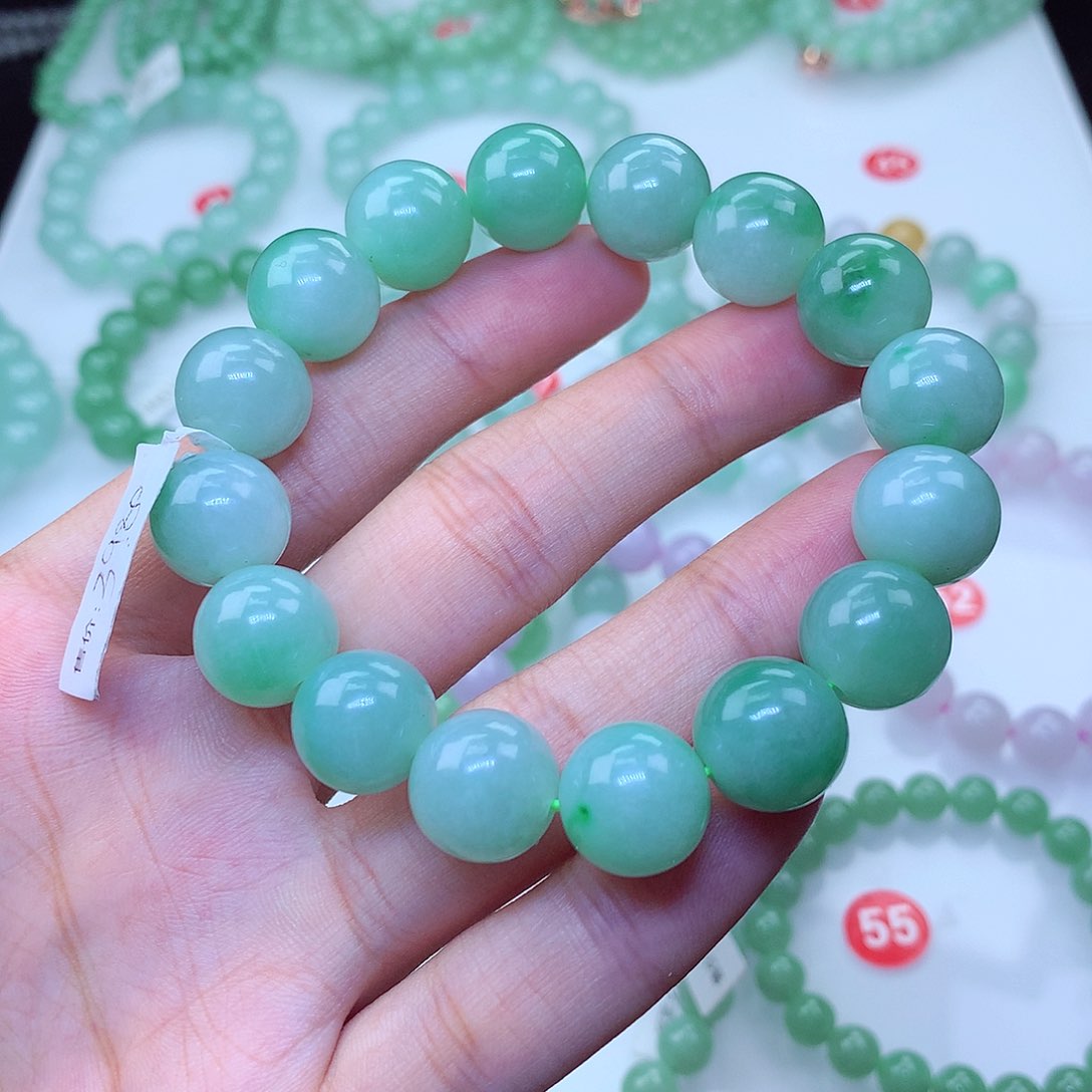 翡翠未镶嵌毛衣链鹅*柑